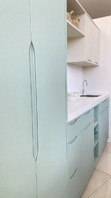 lavanderia pequena planejada