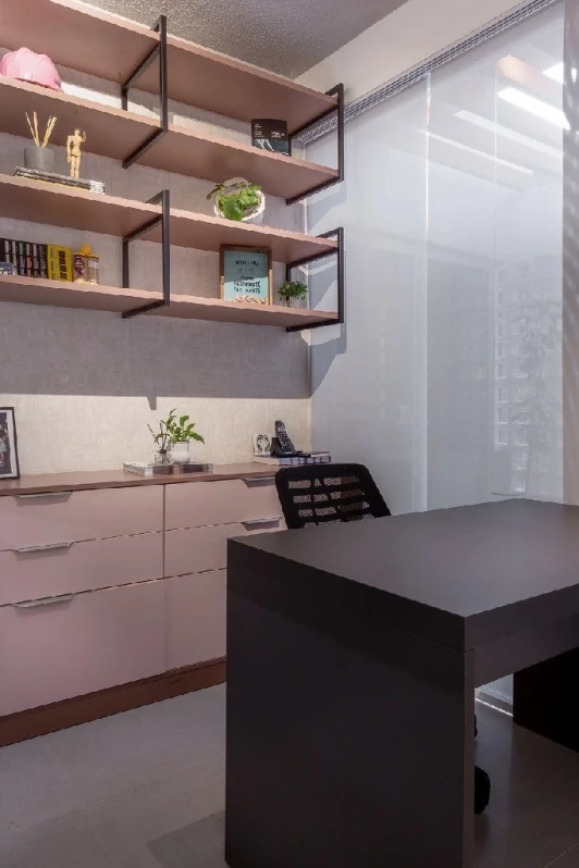 mesa de escritorio em l planejada