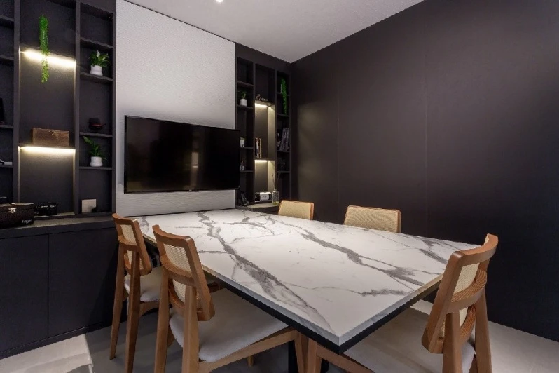 mesa para escritorio moderna planejada