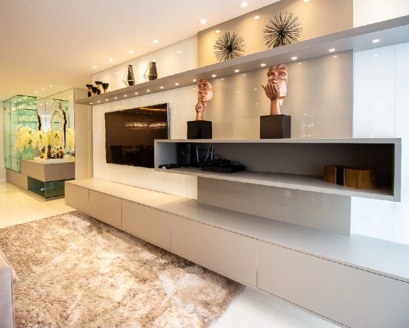 painel de tv planejado