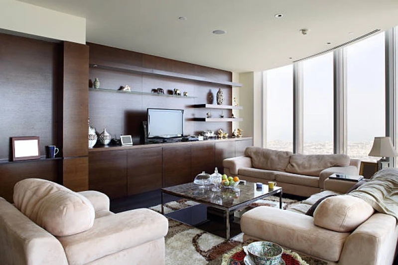 sala de estar planejada pequena