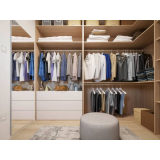 closet com portas de vidro Residencial Nove