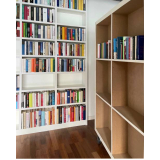 empresa que faz estante para livros sob medida São Paulo