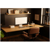 móveis planejados para escritorio valor Residencial Dois