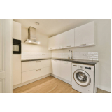 projeto de lavanderia de apartamento pequeno planejada Residencial Cinco