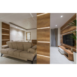 sala de estar pequena projetada orçamento Ibirapuera